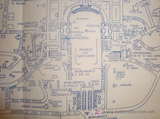 Antig&uuml;edades: plano de la planta de fatima - Foto 3
