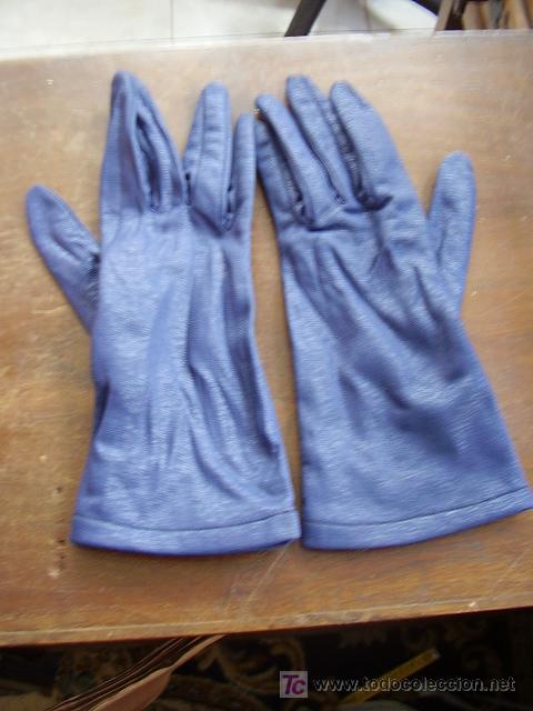 Antig&uuml;edades: Guantes Cicer&oacute;n cinco dedos - Foto 2