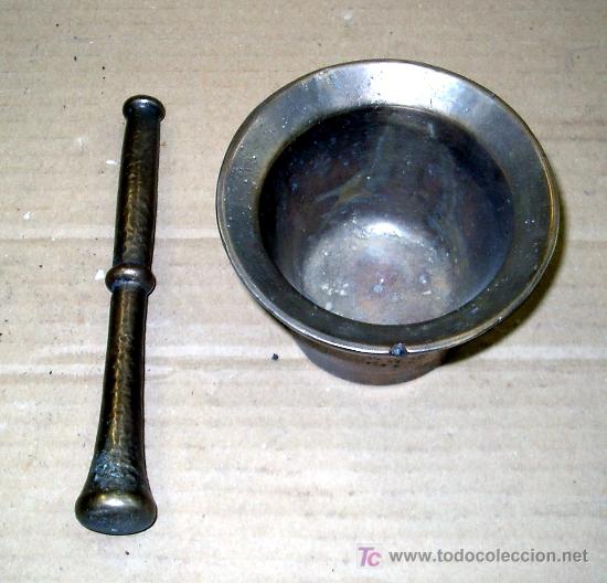Antig&uuml;edades: ANTIGUO MORTERO DE BRONCE - Foto 2