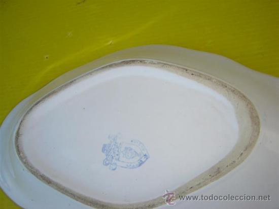 Antig&uuml;edades: bandeja porcelana - Foto 2