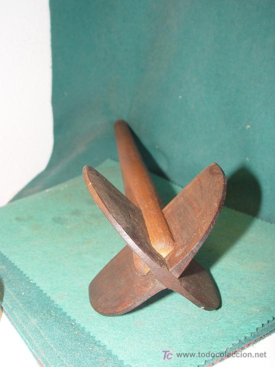 Antiquit&eacute;s: ANTIGUA PALA DE AGITAR - AGITADOR - GRANDE - 48 CM. MADERA -