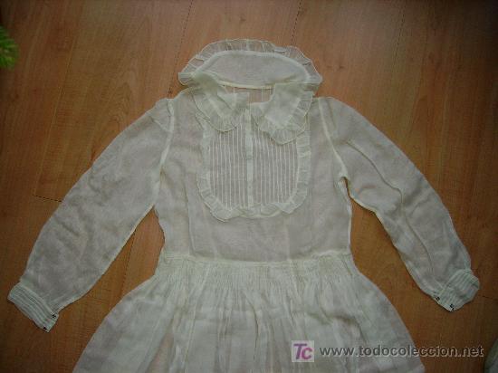 Antig&uuml;edades: antiguo vestido de comunion - Foto 2