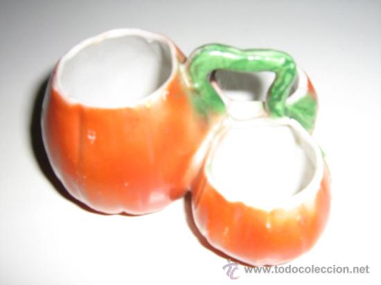 Antig&uuml;edades: ANTIGUO ESPECIERO DE PORCELANA - Foto 2