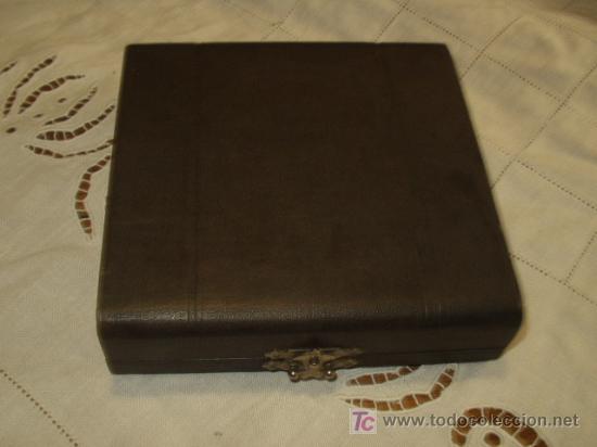 Antig&uuml;edades: Cucharas de plata para te,con estuche. - Foto 3