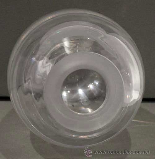 Antig&uuml;edades: Jarr&oacute;n vidrio trasparente forma globular - Foto 3