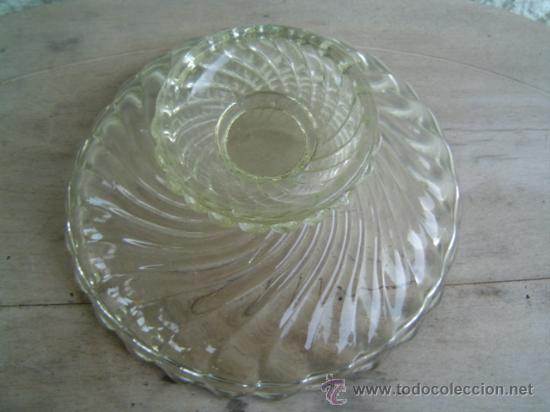 Antig&uuml;edades: CENTRO DE MESA DE CRISTAL - Foto 2