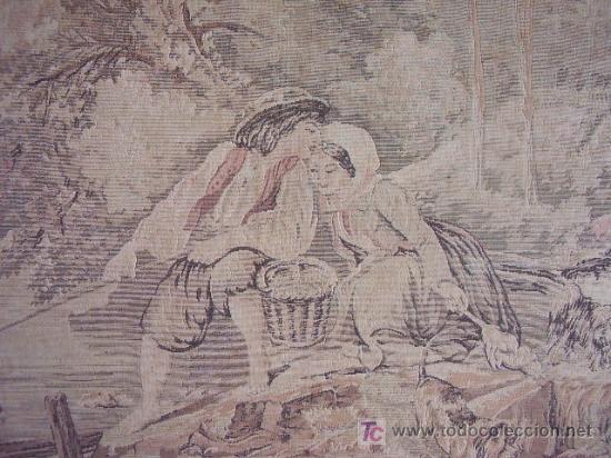 Antig&uuml;edades: Tapiz escena Rom&aacute;ntica - Foto 3
