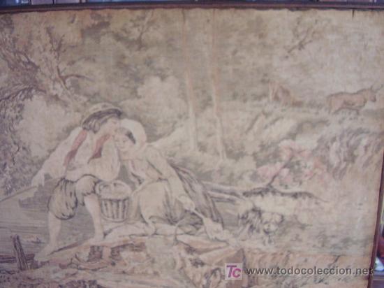 Antig&uuml;edades: Tapiz escena Rom&aacute;ntica - Foto 4