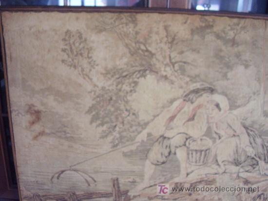 Antig&uuml;edades: Tapiz escena Rom&aacute;ntica - Foto 2