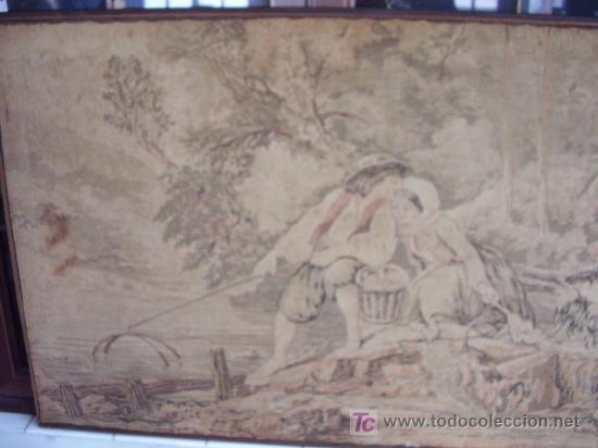 Antig&uuml;edades: Tapiz escena Rom&aacute;ntica - Foto 9