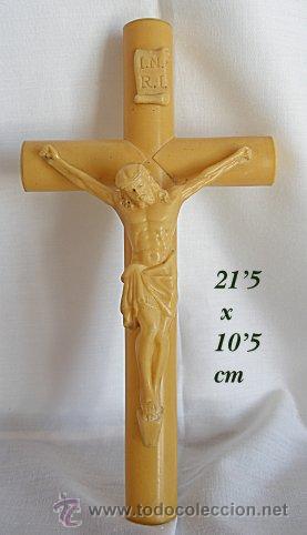 Antig&uuml;edades: CRUZ DE CELULOIDE ANTIGUA - Foto 1