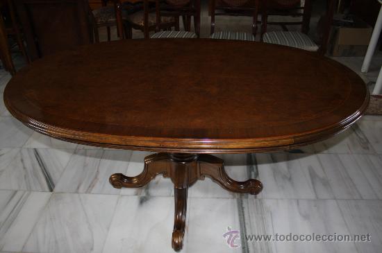 Antig&uuml;edades: MESA INGLESA, PARA COMEDOR, EN NOGAL REF.4325 - Foto 2