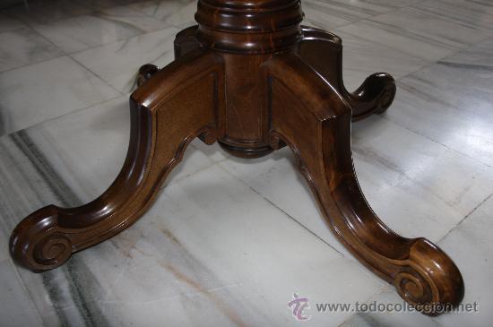 Antig&uuml;edades: MESA INGLESA, PARA COMEDOR, EN NOGAL REF.4325 - Foto 4