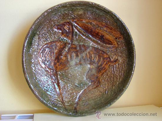 Antig&uuml;edades: PLATO ANTIGUO . FIRMADO - Foto 1