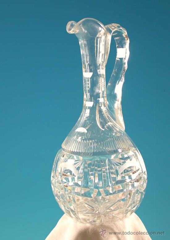 Jarra De Cristal De Plomo Tallado Alemania 195 Vendido En Venta Directa 12556550
