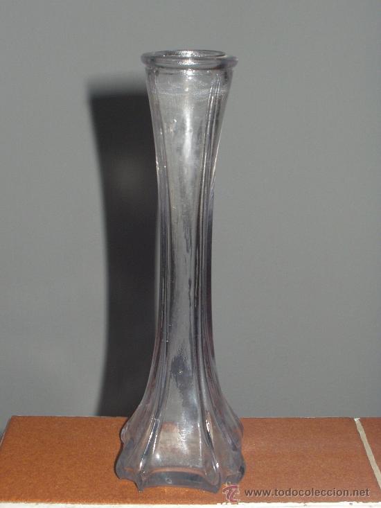 Antiguidades: VIOLETERO DE CRISTAL DISE&Ntilde;O CLASICO