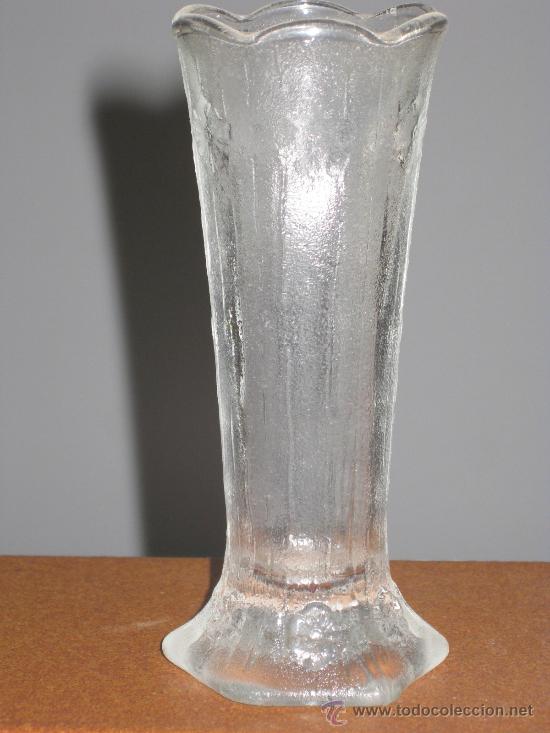 Antig&uuml;edades: VIOLETERO DE CRISTAL - Foto 1