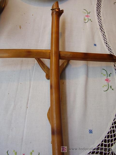Antig&uuml;edades: Crucifijo de Bamb&uacute; Filipino - Foto 9