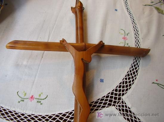 Antig&uuml;edades: Crucifijo de Bamb&uacute; Filipino - Foto 2