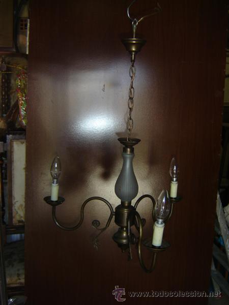 Antig&uuml;edades: lampara cobre - Foto 2