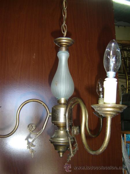 Antig&uuml;edades: lampara cobre - Foto 3