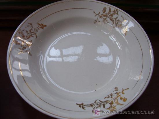 Antig&uuml;edades: Plato porcelana Santander - Foto 1