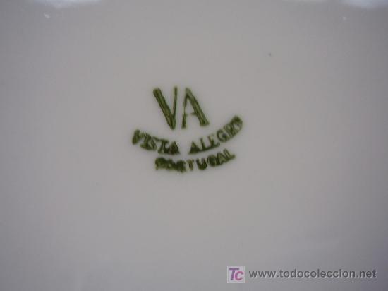 Antig&uuml;edades: Plato de Vista Alegre - Foto 3