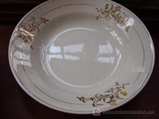 Antig&uuml;edades: Plato porcelana Santander - Foto 2
