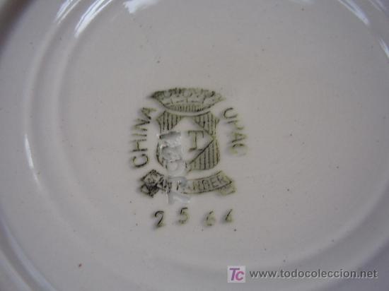 Antig&uuml;edades: Plato China Opcaca Santander - Foto 3