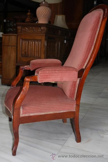 Antig&uuml;edades: SILL&Oacute;N DE 1900,RECLINABLE REF.4261 - Foto 2