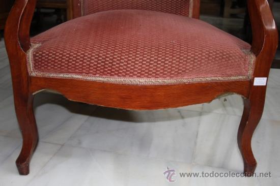 Antig&uuml;edades: SILL&Oacute;N DE 1900,RECLINABLE REF.4261 - Foto 6
