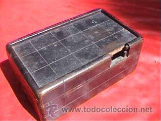 Antig&uuml;edades: JOYERO MADERA ANTIGUO