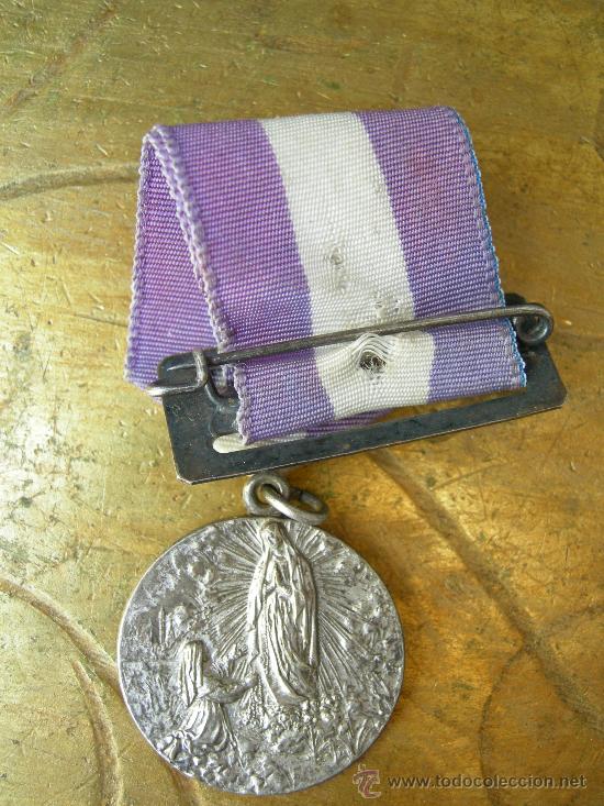 Antig&uuml;edades: MEDALLA LOURDES - Foto 1