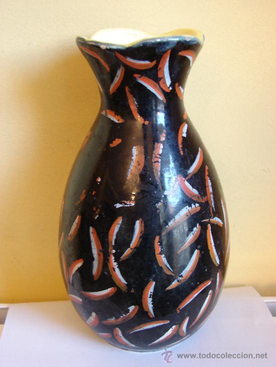 Antig&uuml;edades: FLORERO ANTIGUO DE CERAMICA - Foto 1