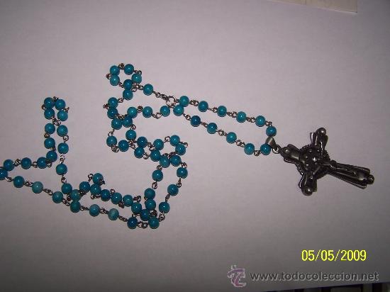 Antig&uuml;edades: COLLAR CON CRUZ ( 51 CM. ) - Foto 2