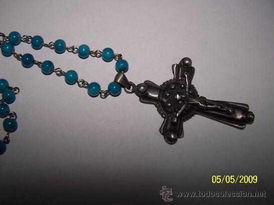 Antig&uuml;edades: COLLAR CON CRUZ ( 51 CM. ) - Foto 3