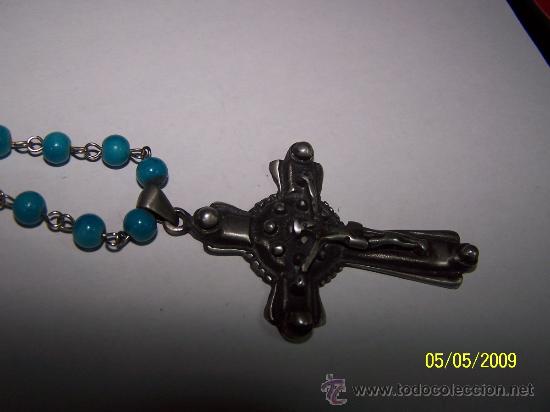 Antig&uuml;edades: COLLAR CON CRUZ ( 51 CM. ) - Foto 4