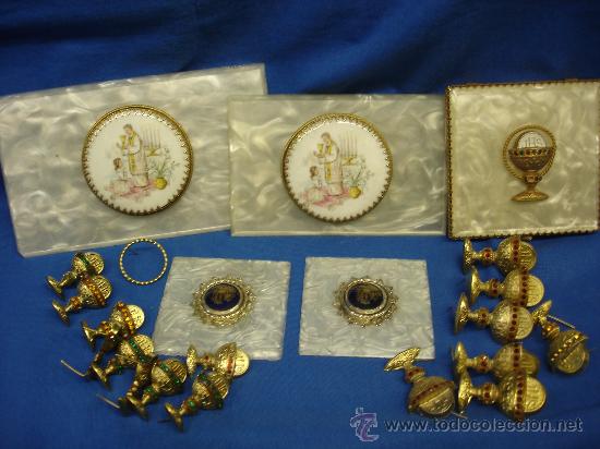 Antiques: ANTIGUO LOTE SURTIDO DE COMPLEMENTOS RELIGIOSOS + DE 50 EUROS DE COMPRA, ENV&Iacute;O GRATIS