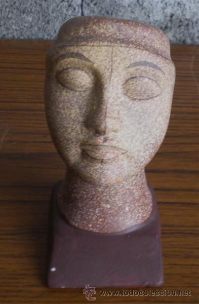 Antig&uuml;edades: BUSTO de cer&aacute;mica .. THE ARCHACOLOGICAL - Foto 1