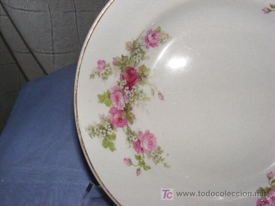 Antig&uuml;edades: Plato en porcelana - Foto 2