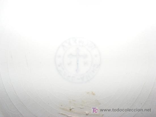 Antig&uuml;edades: Plato en porcelana - Foto 3