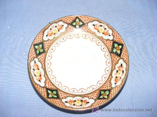 Antig&uuml;edades: Plato en porcelana - Foto 3