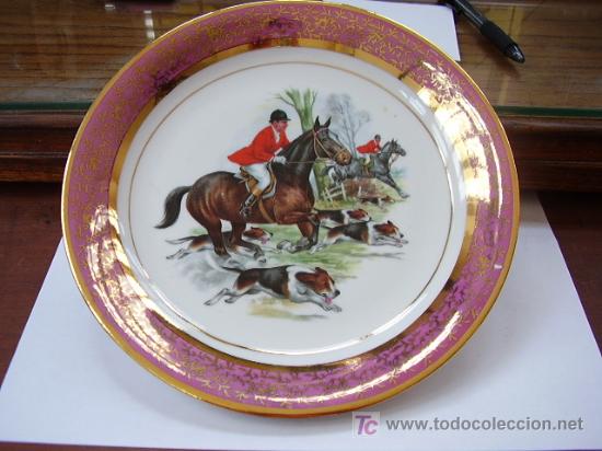 Antig&uuml;edades: Plato escena de caza - Foto 1