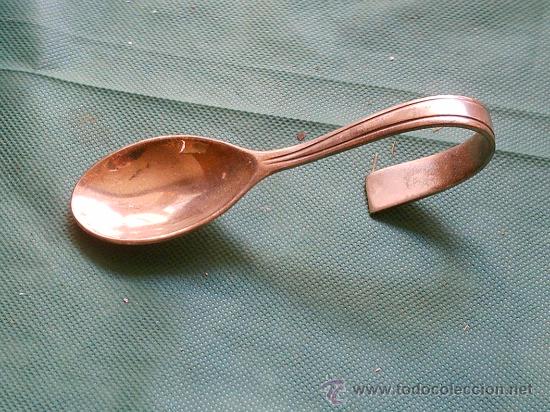 Antig&uuml;edades: Cuchara plateada para degustar - Foto 1