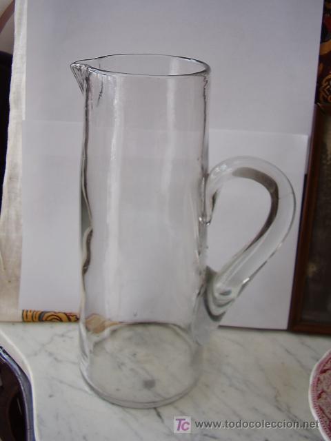 Antig&uuml;edades: Jarra de cristal - Foto 1