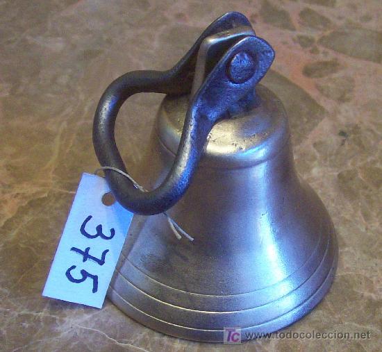 Antig&uuml;edades: ANTIGUA CAMPANILLA DE BRONCE - Foto 1