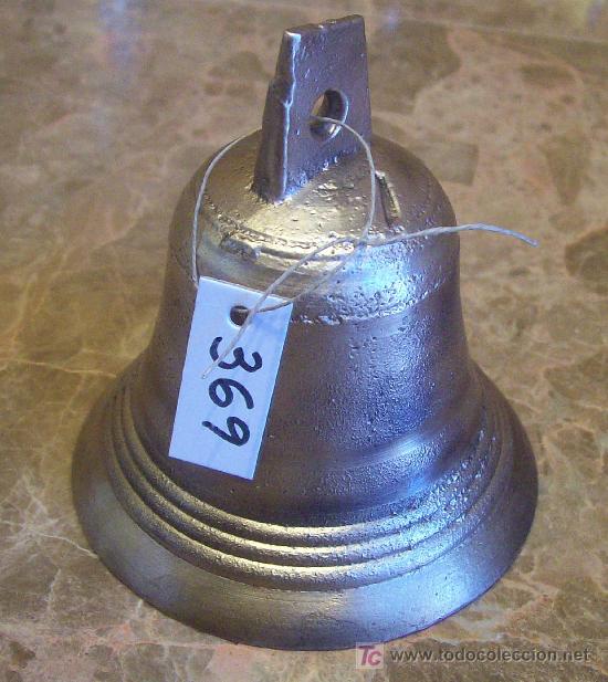 Antig&uuml;edades: ANTIGUA CAMPANILLA DE BRONCE - Foto 1