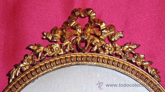 Antig&uuml;edades: MARQUITO DE BRONCE ESTILO LUIS XVI, S. XIX - Foto 3