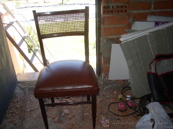 Antig&uuml;edades: silla antigua - Foto 1