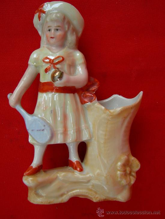 Antig&uuml;edades: PALILLEROS TENIS PORCELANA. - Foto 2